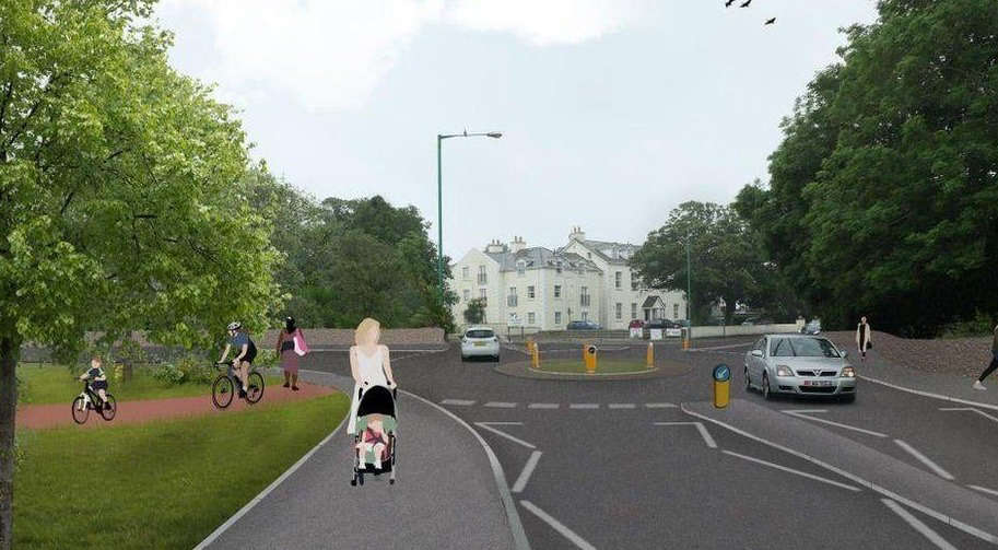 Ballasalla roundabout could be completed