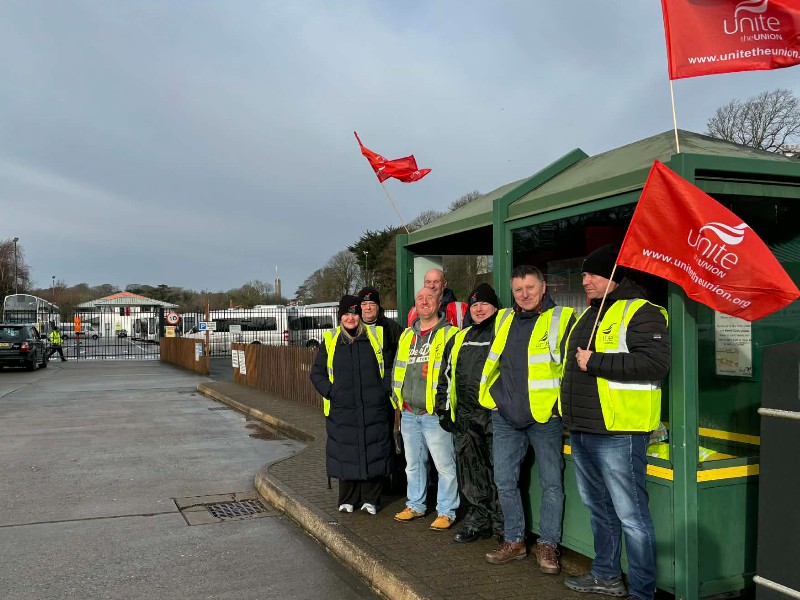 Bus drivers strike reaches half-way poin