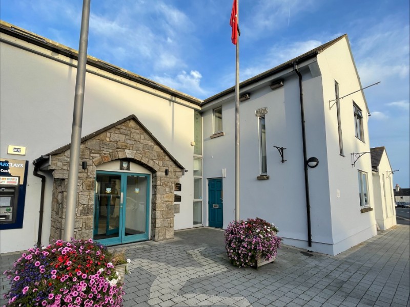 Children's play area at Castletown 