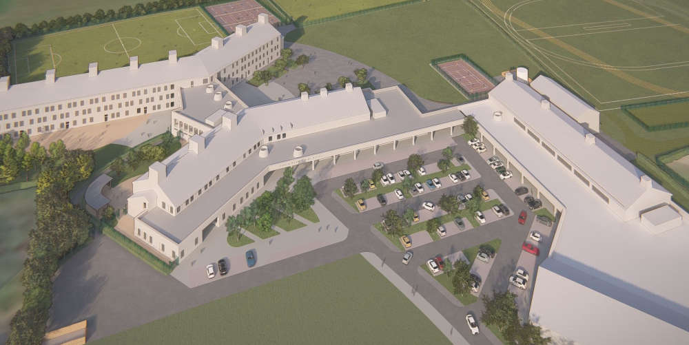 New Castle Rushen High School unveiled