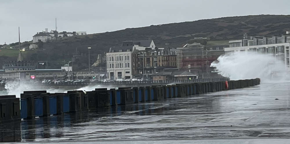 Overtopping and flooding expected at hig