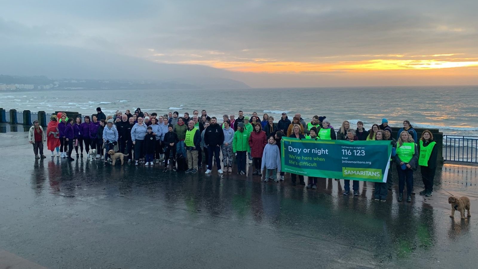 Samaritans' Dawn Walk aims to help 