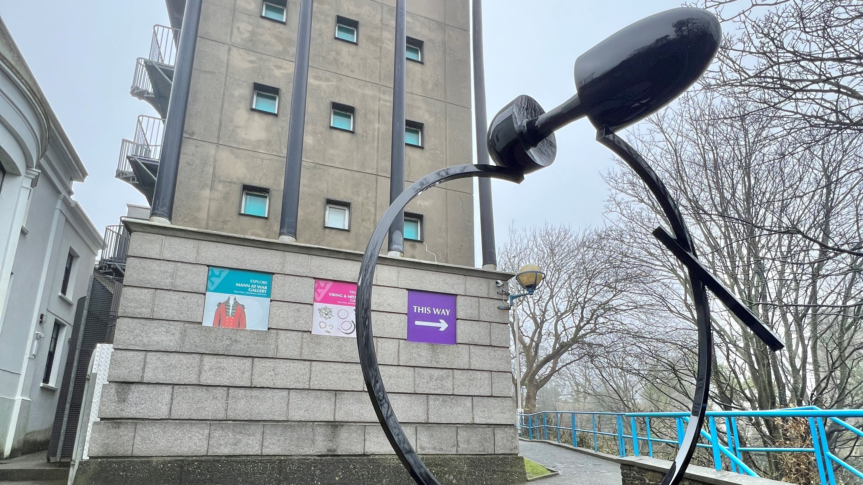 Sculpture is returned to museum grounds 