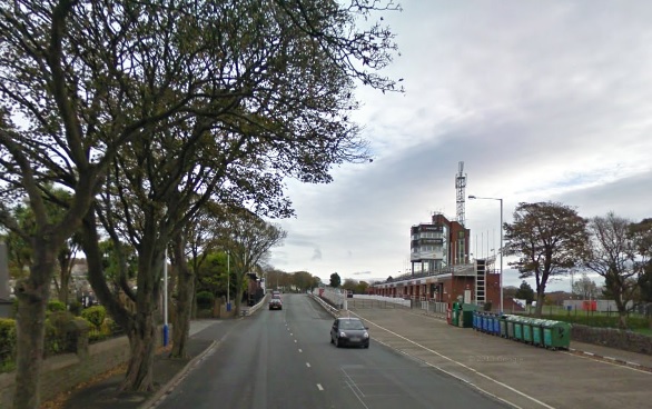 Temporary lights for key Douglas route n