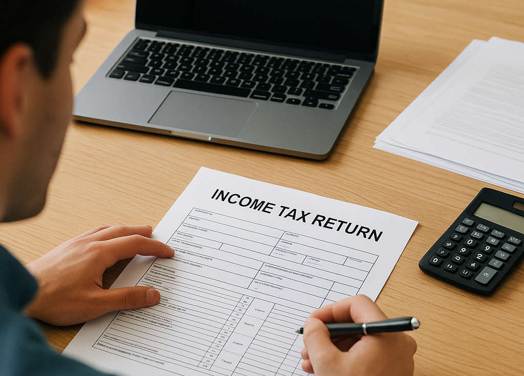 Two thirds of income tax returns done on