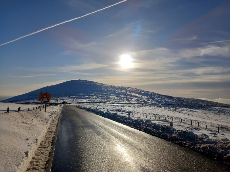 Yellow warning for snow